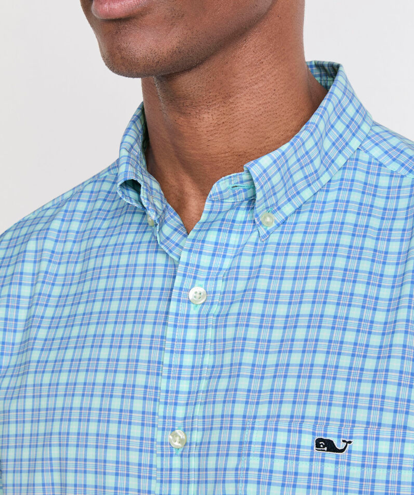 Cobia Check Featherweight Performance Shirt