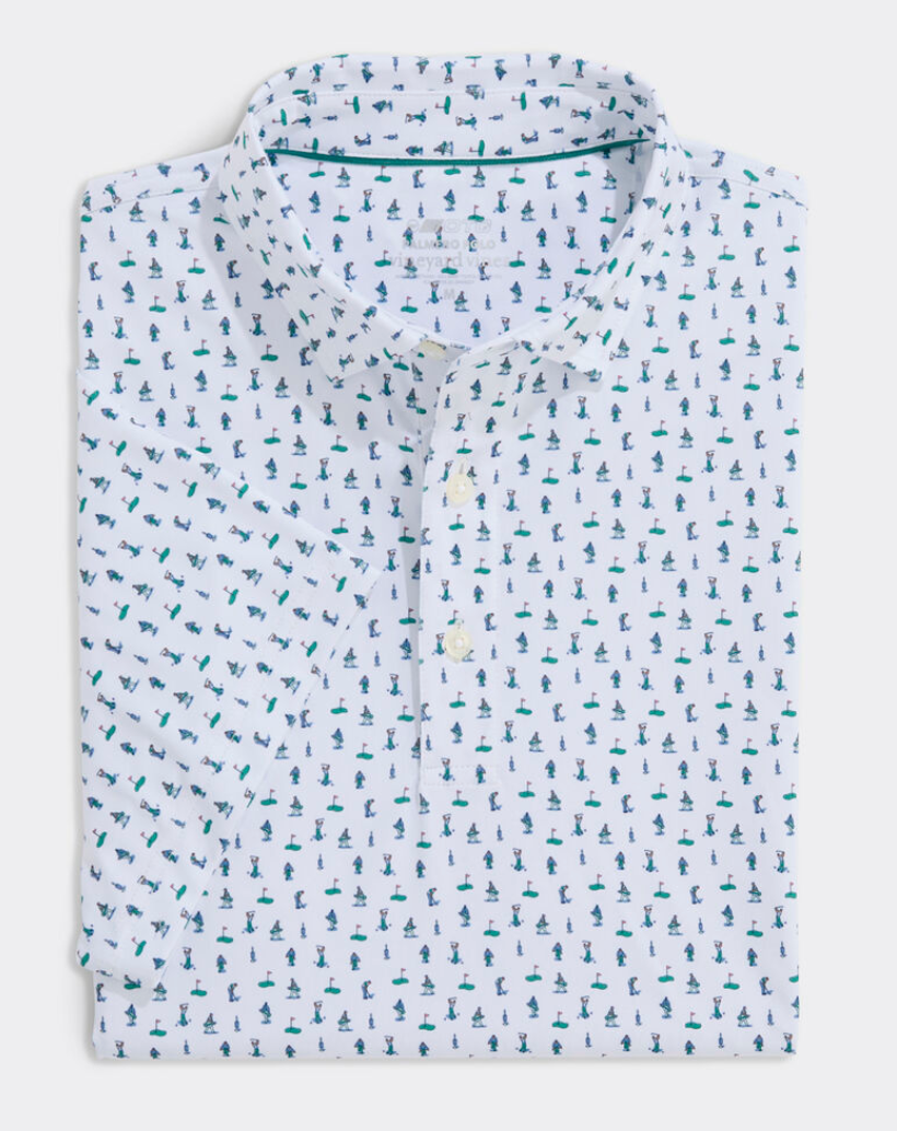 SS Printed Palmero Performance Polo