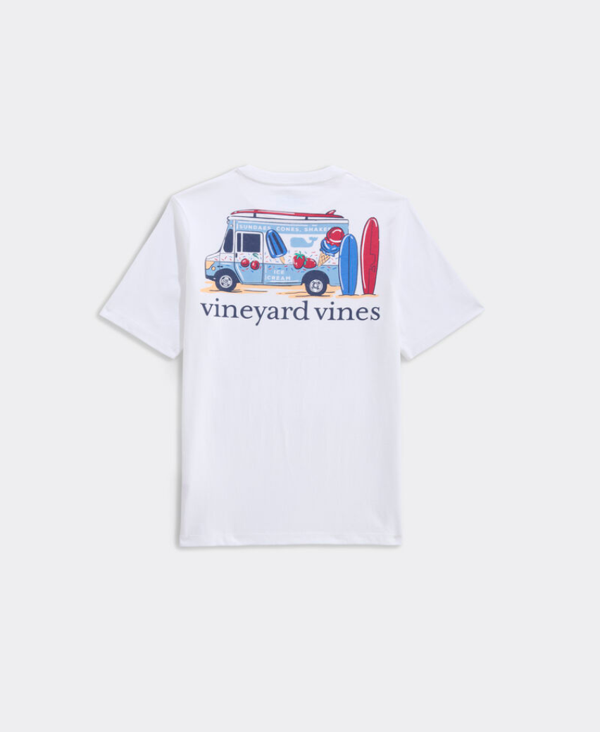 Boys Ice Cream Surf Truck SS Tee