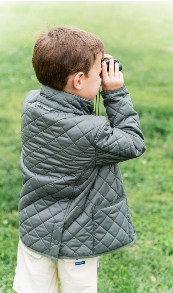 Kids Quilted Barn Jacket