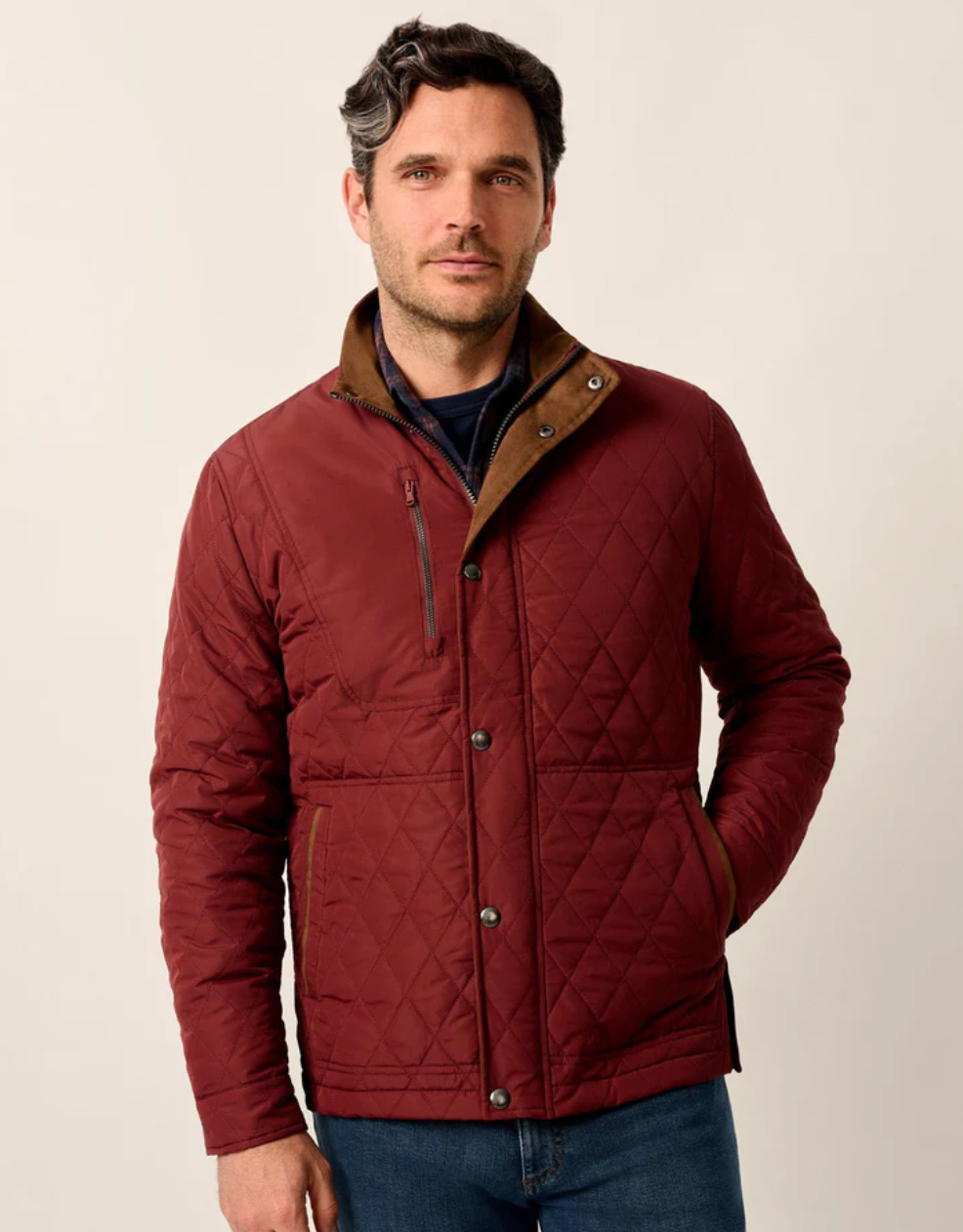 Juno Quilted Snap Jacket