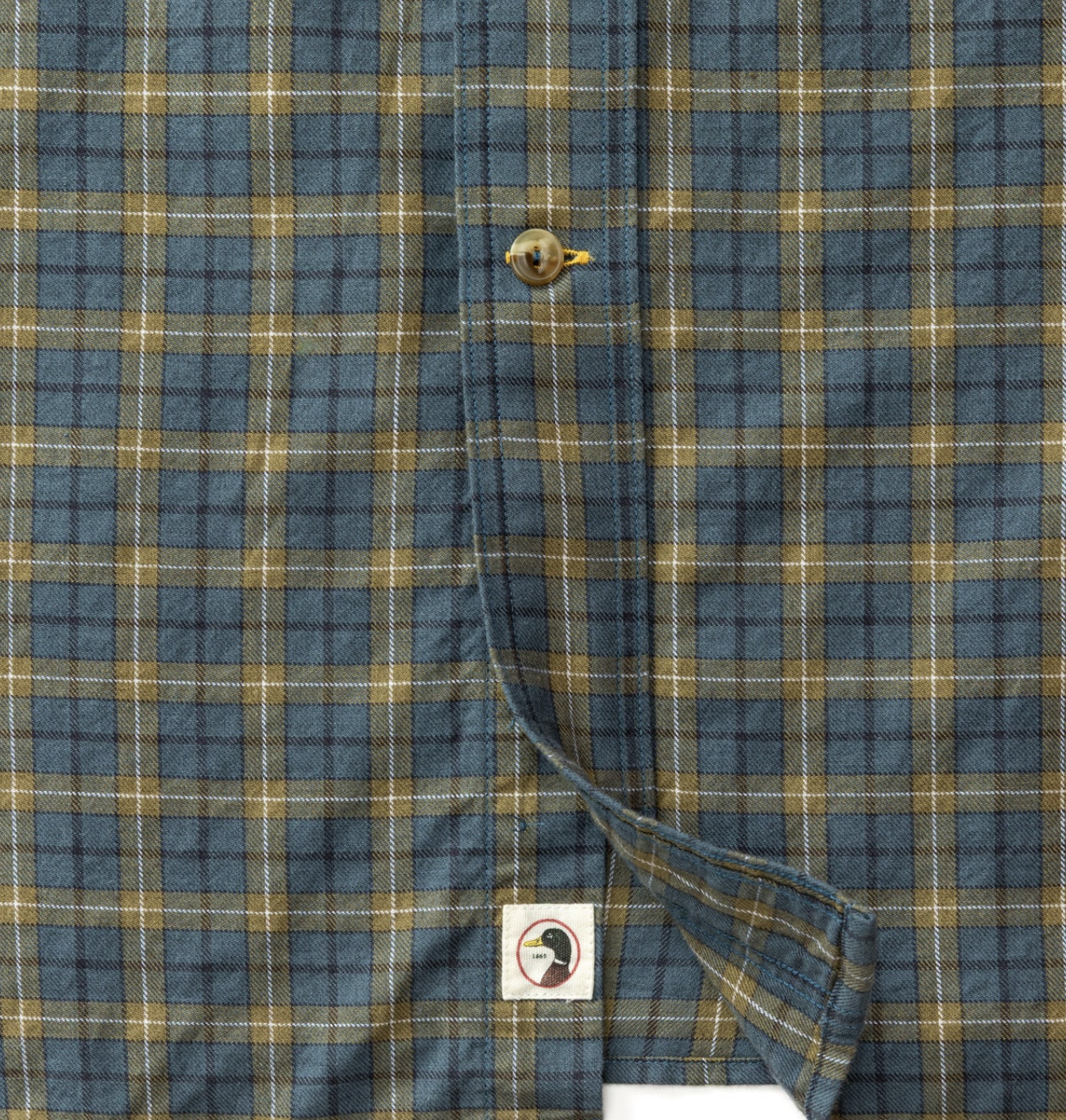 LS Cotton Wool Sport Shirt-Mercer Plaid