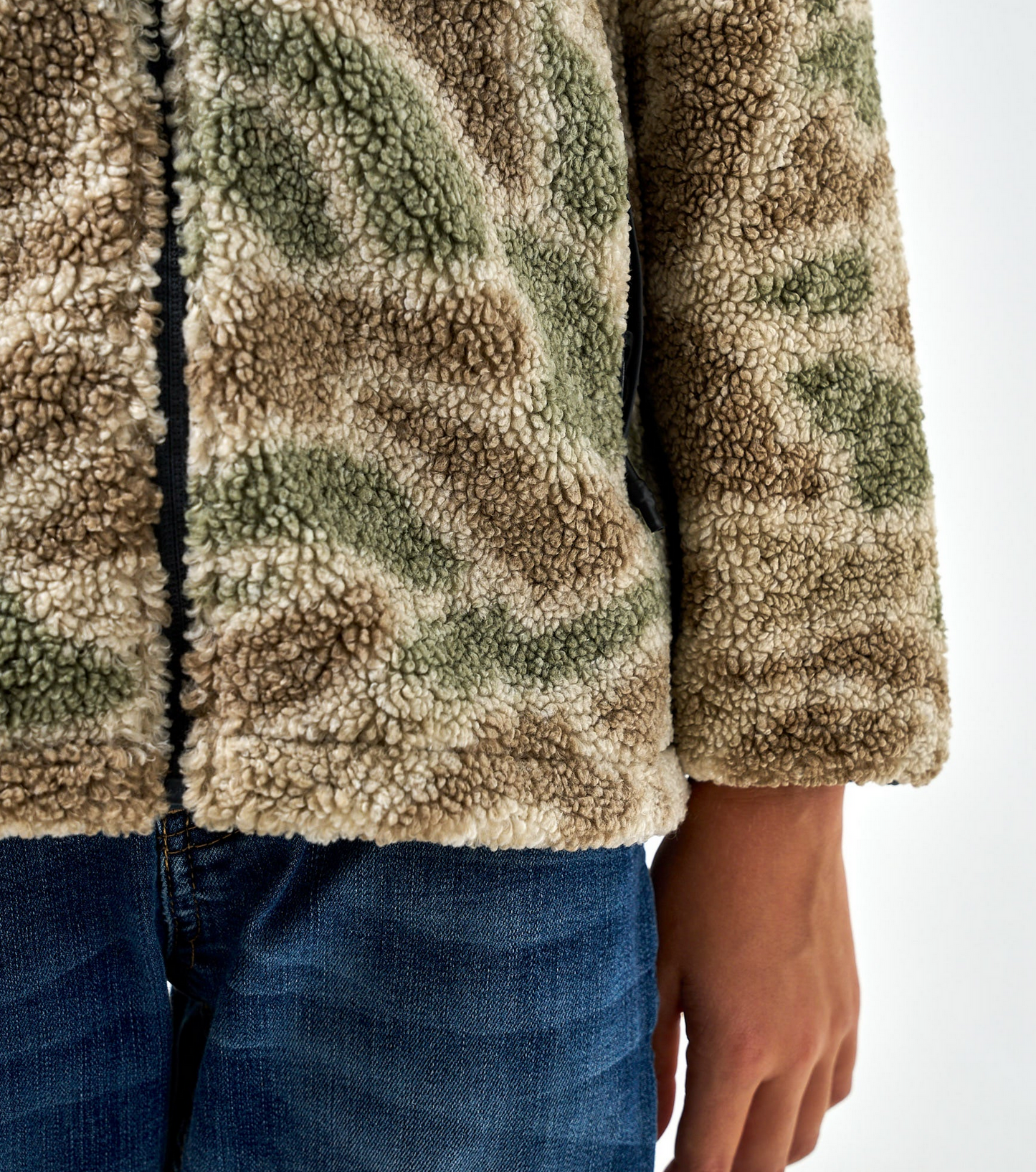 Toddler Sherpa Full Zip Jacket