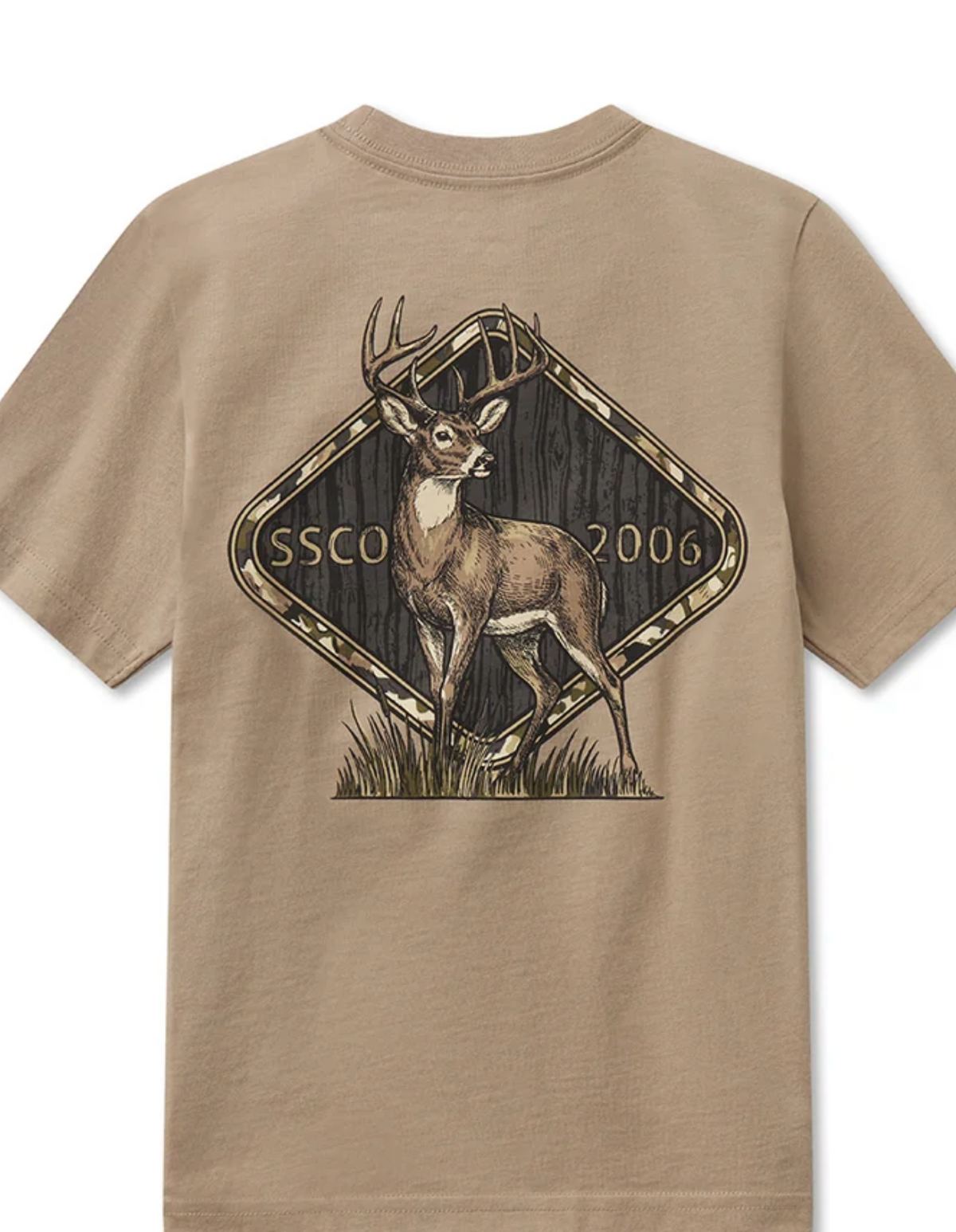 Youth Woodland Whitetail Tee SS
