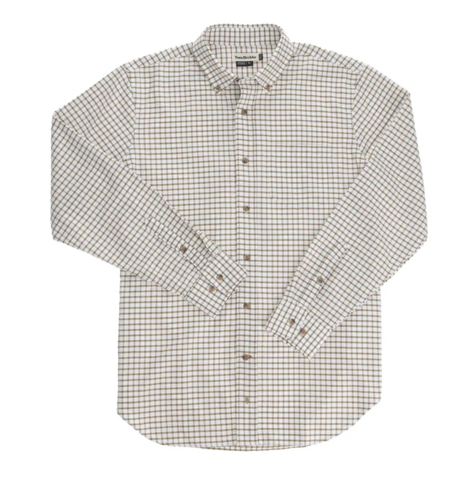 Oxford Shirt- Bark Check