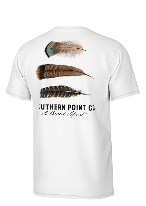 Turkey Feather Trio SS Tee