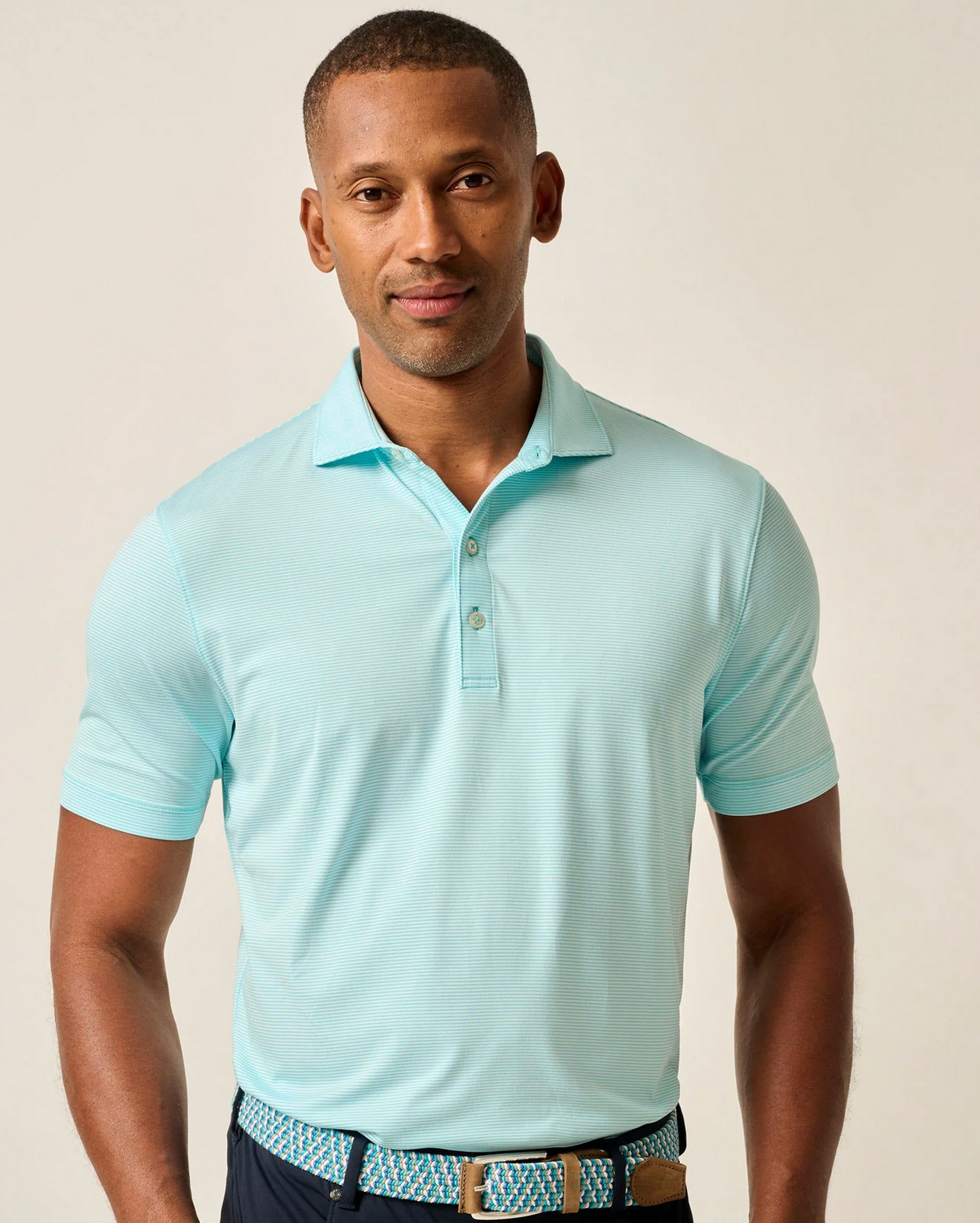 Lyndonn Pinstripe Polo