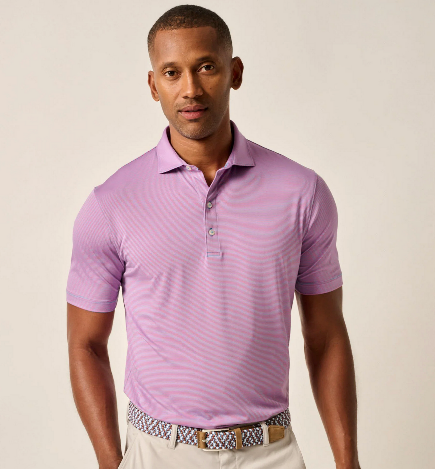 Lyndonn Pinstripe Polo