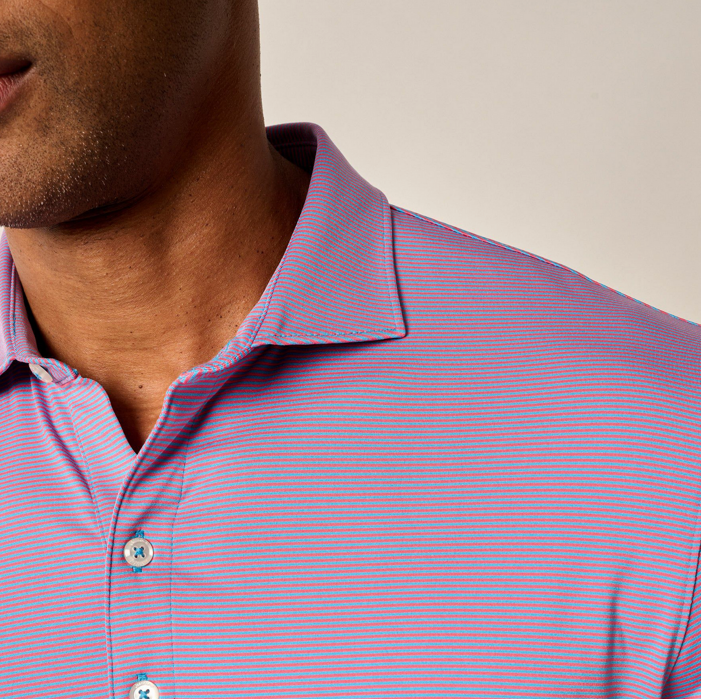 Lyndonn Pinstripe Polo