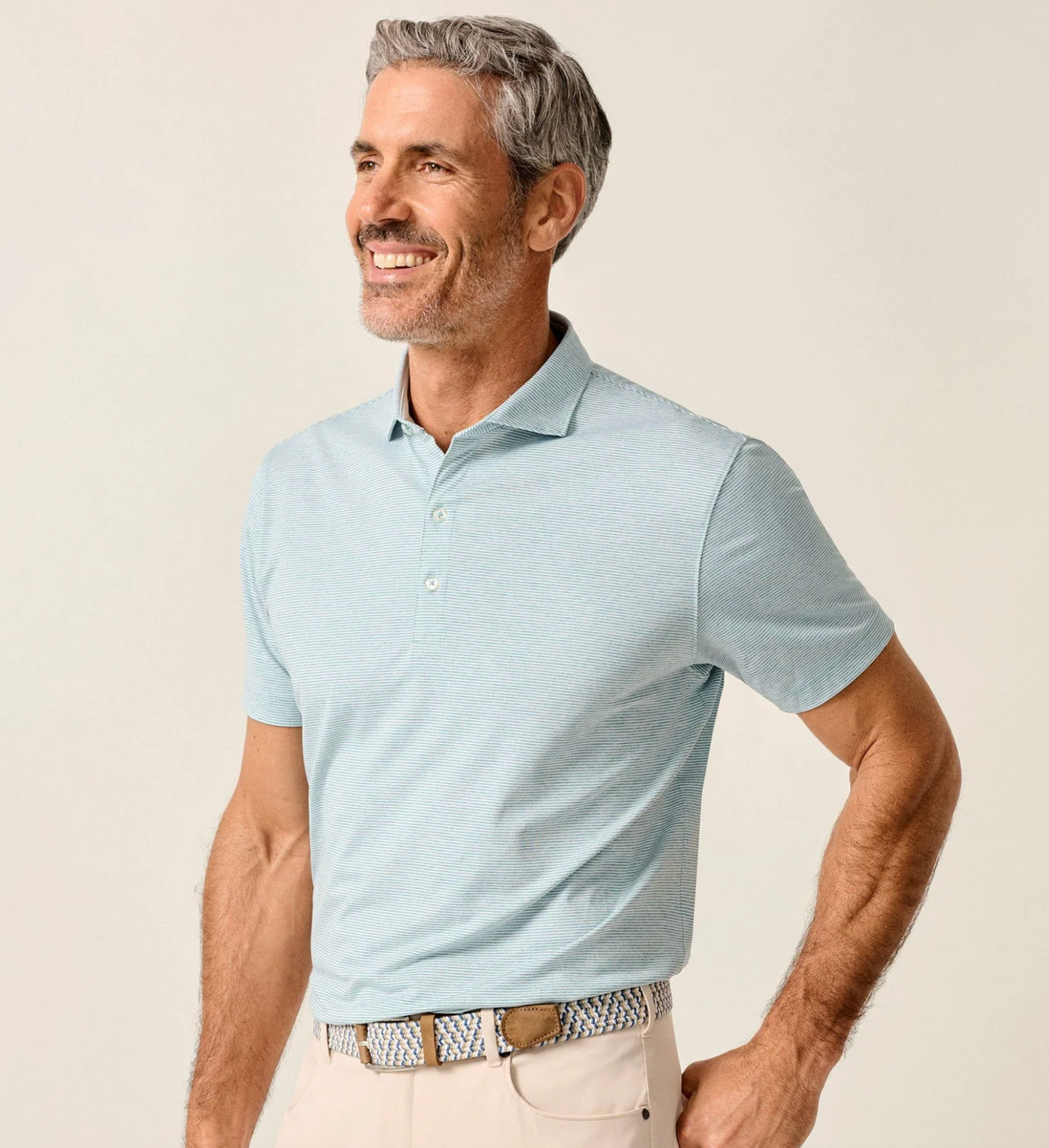 Lyndonn Pinstripe Polo