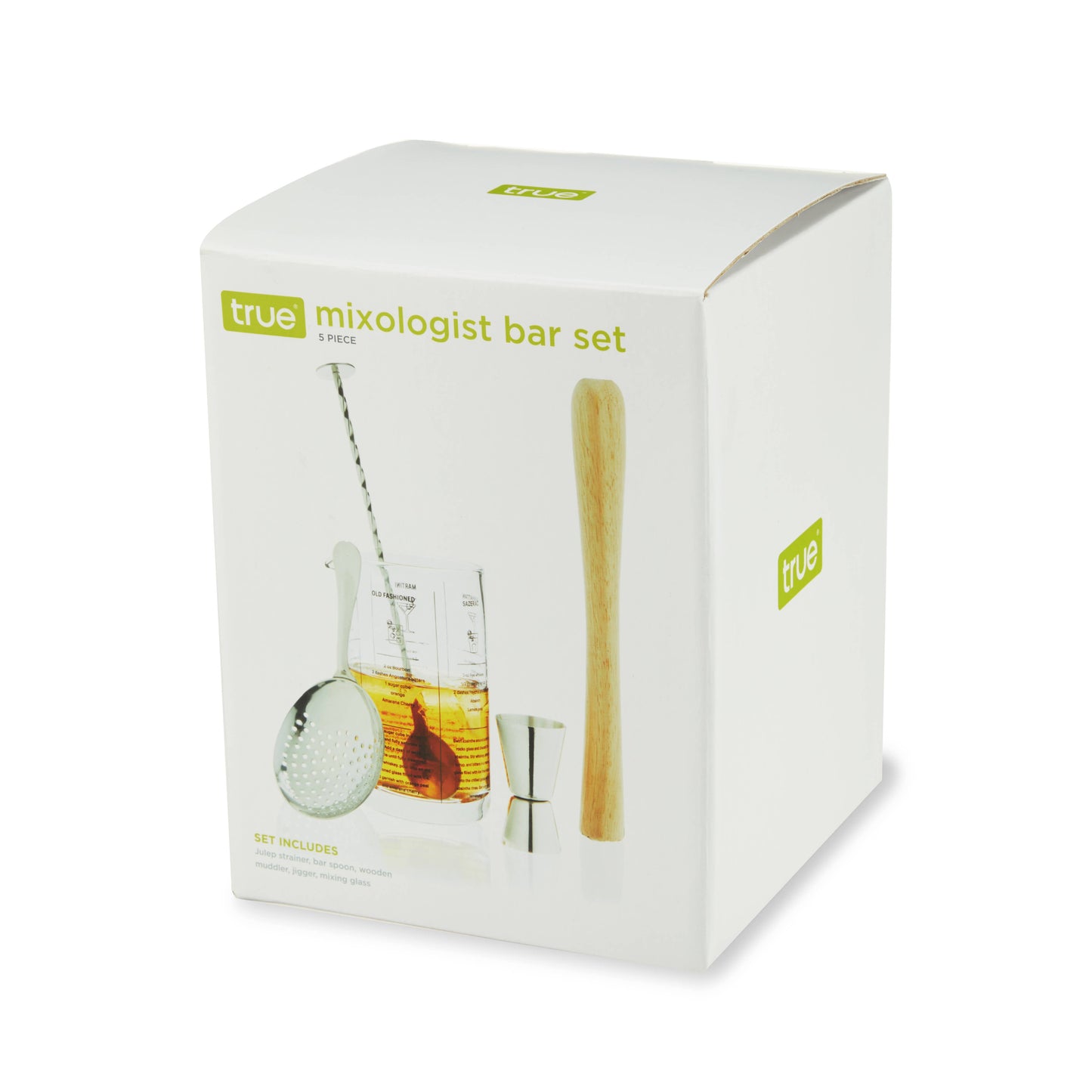 Mixologist Cocktail Mixing Bartender Kit - Set of 5