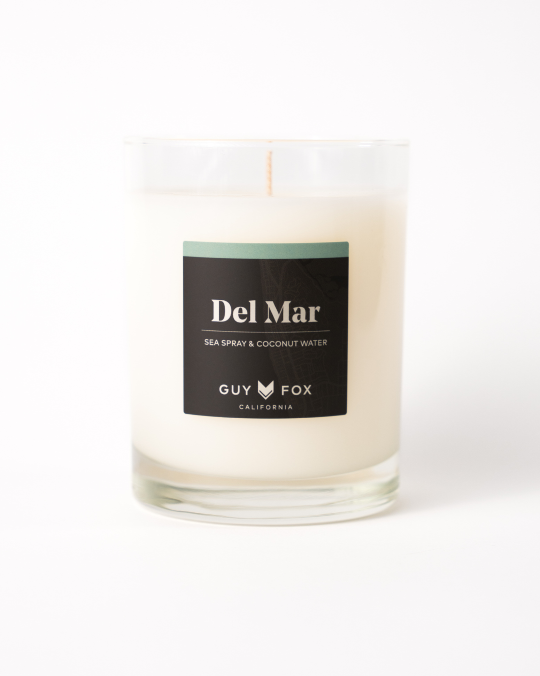 Del Mar - Reusable Men's Candle - Sea Spray & Coconut Water