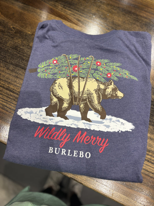 Wildly Merry LS Tee