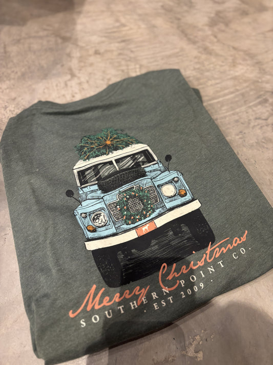 Christmas Country LS Tee