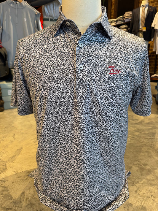 Black Helmet Havoc Performance Polo