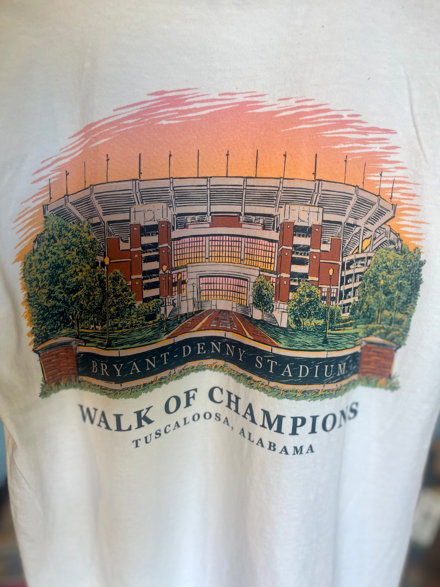 Alabama T-Shirt Walk of Champions