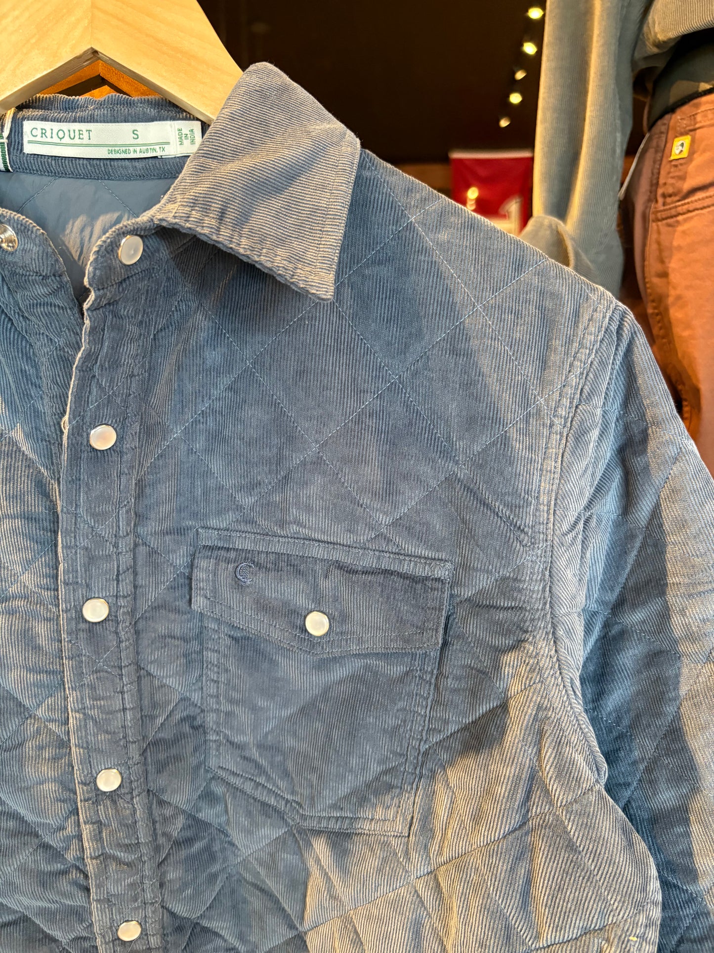 Corduroy Quilted Shacket