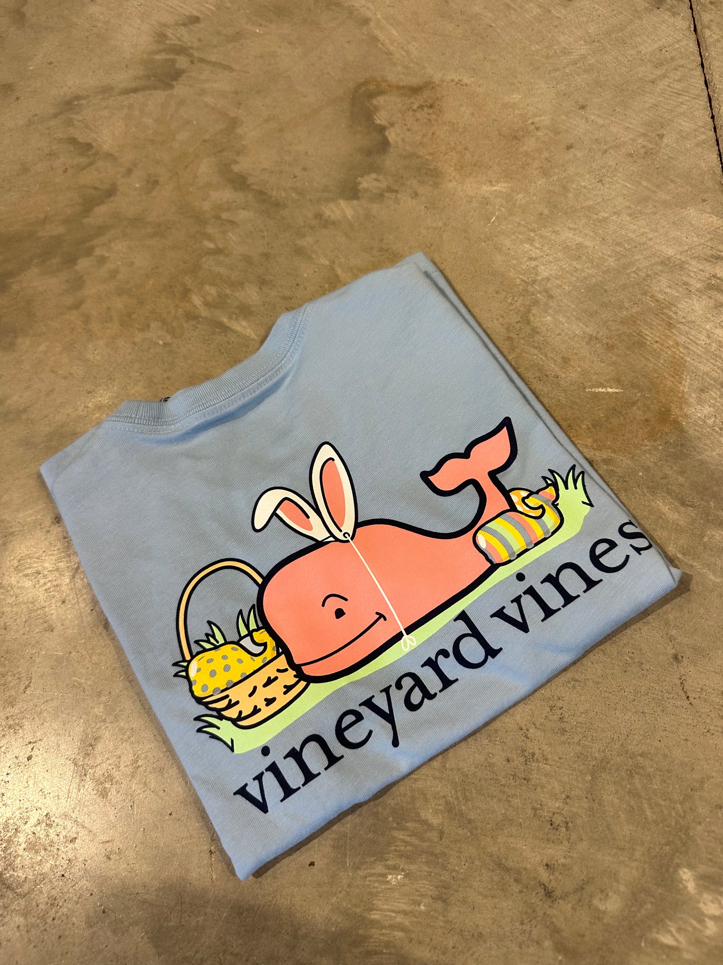 Boys Easter Whale SS Tee