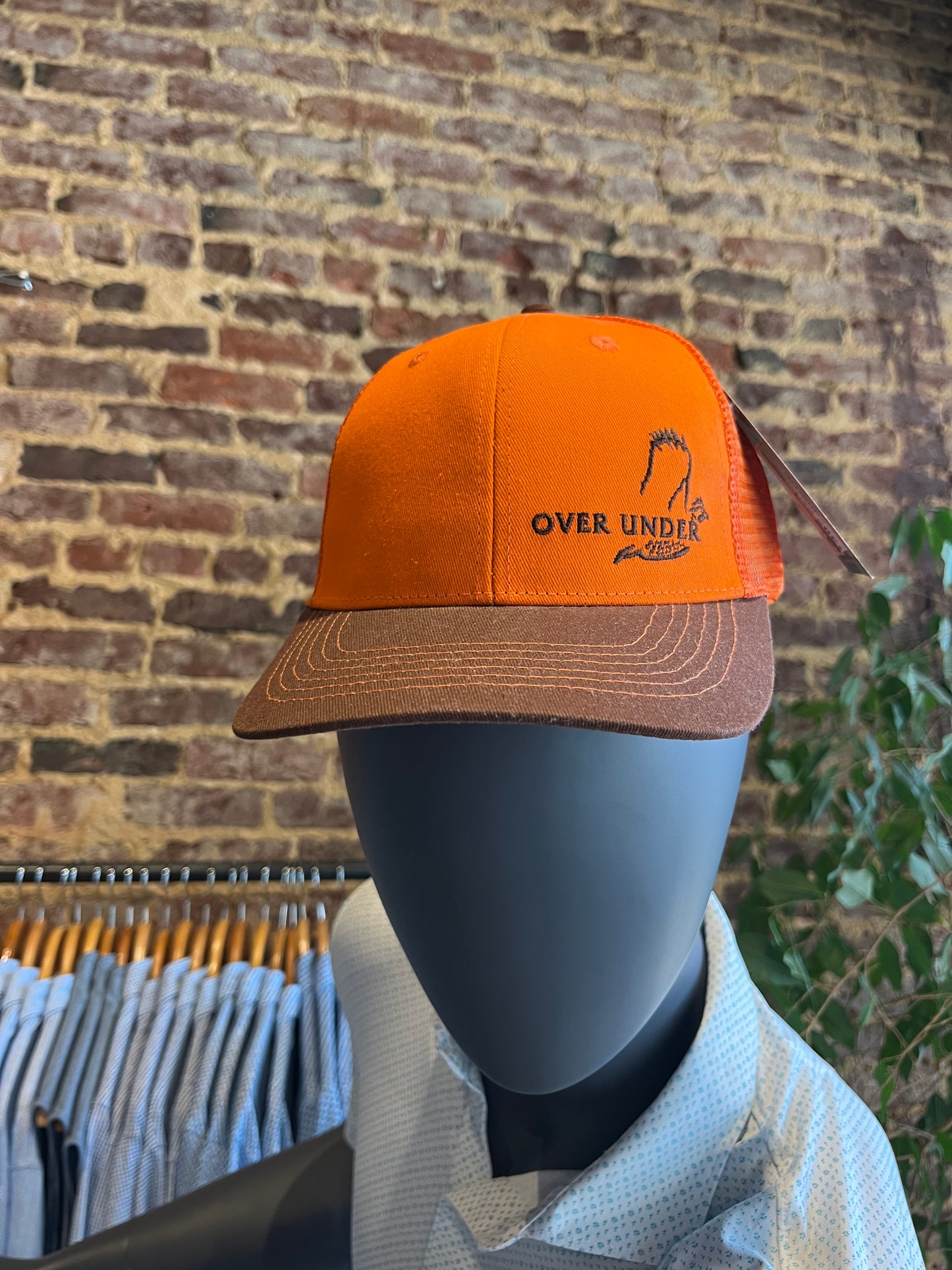 OU Hat Blaze Orange Quail