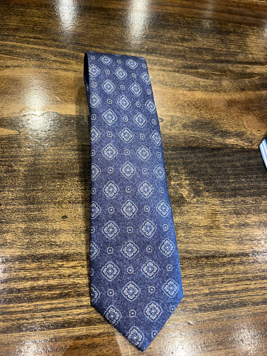 Medallions Tie Blue Gilette