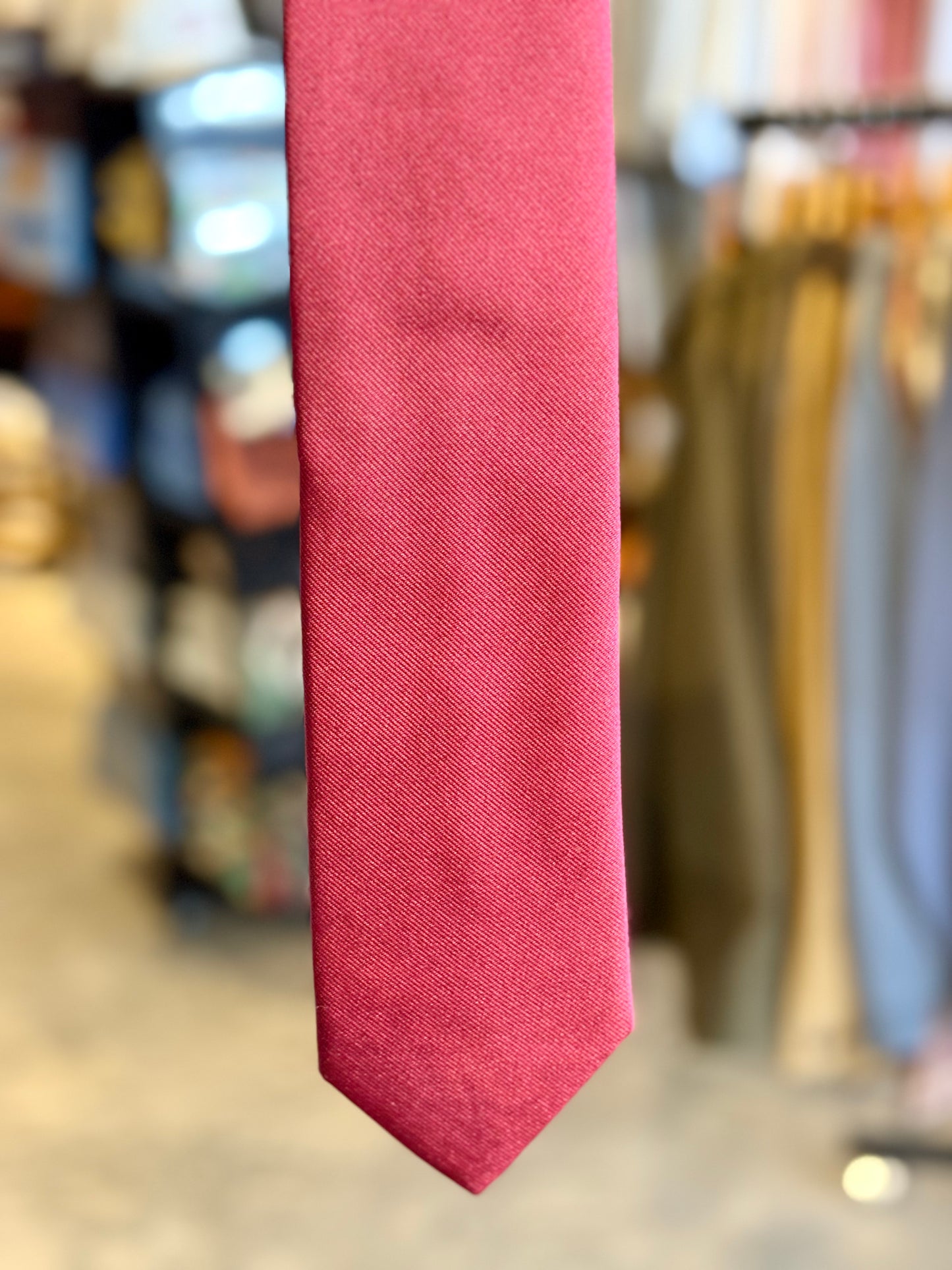 Neck Tie Burg Solid Derwin Repp