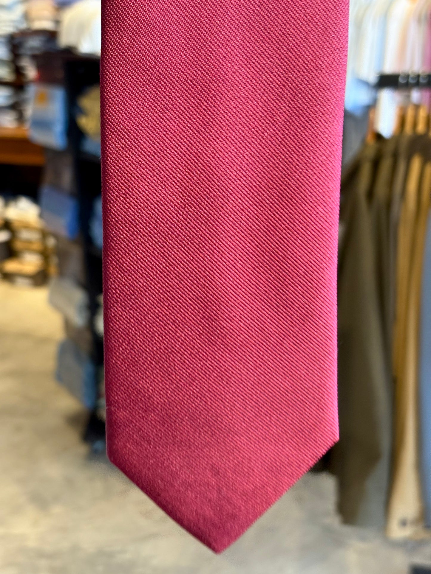 Neck Tie Burg Solid Derwin Repp