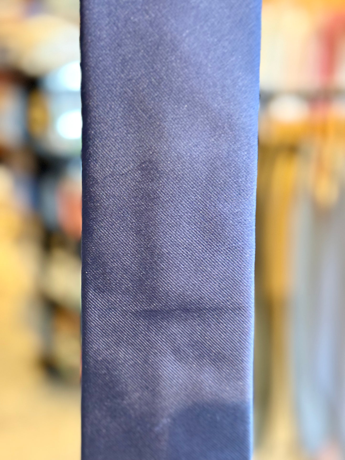 Neck Tie Navy Soolid Derwin Repp