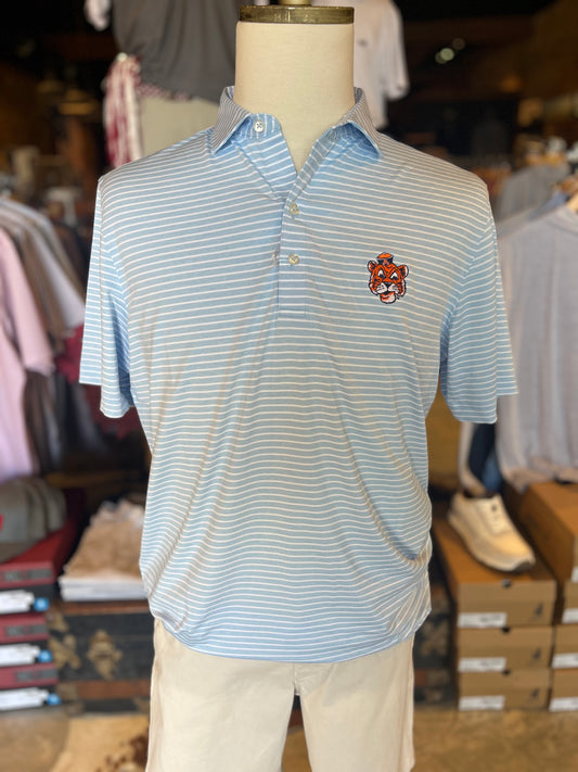 Aubie Clipper Polo Gulf Blue