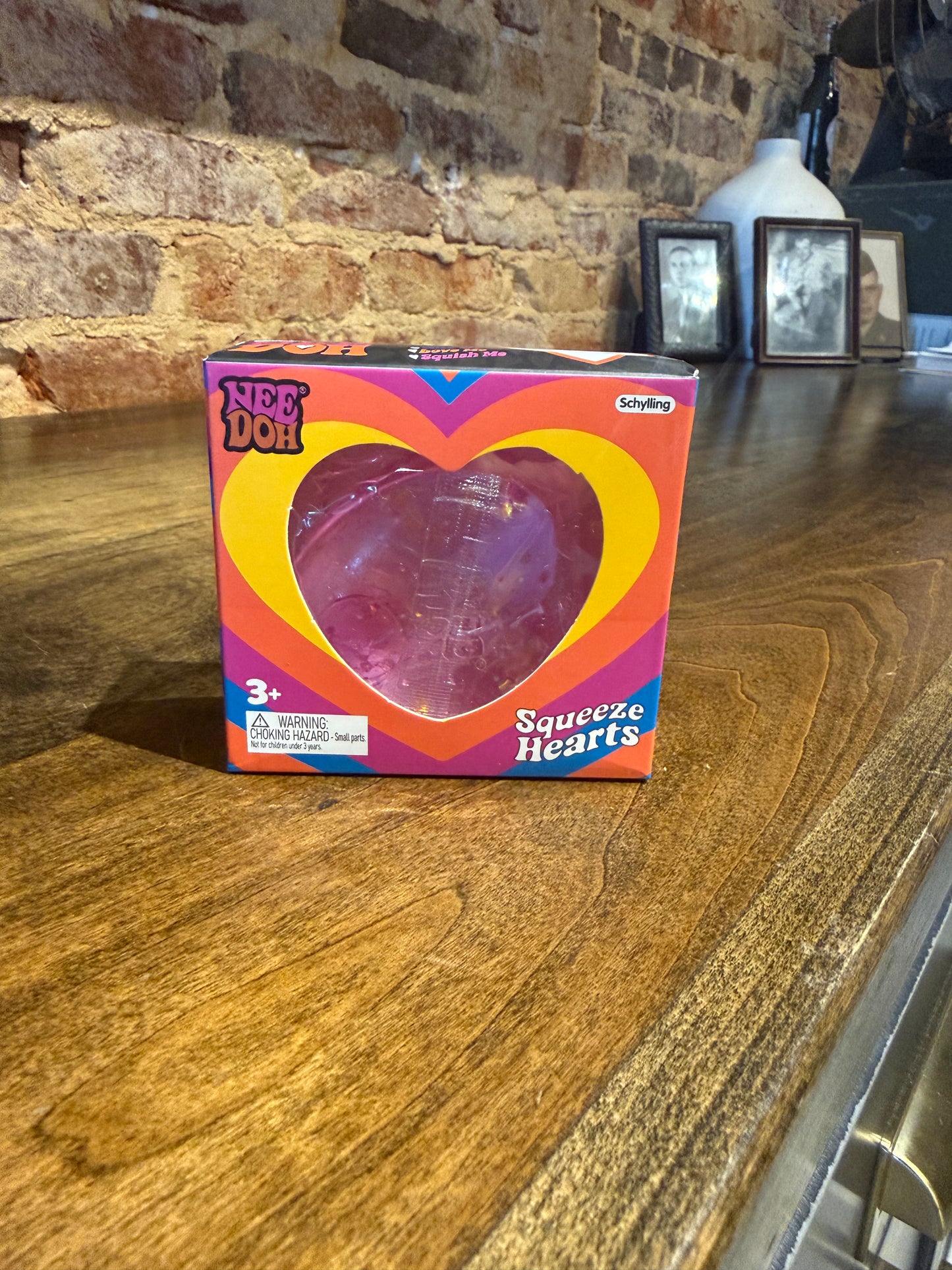Glitter Heart Squishy