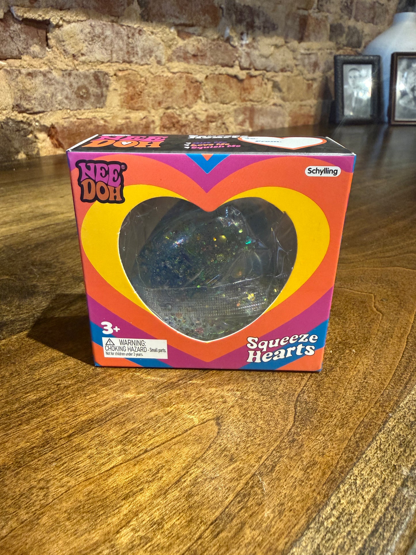 Glitter Heart Squishy