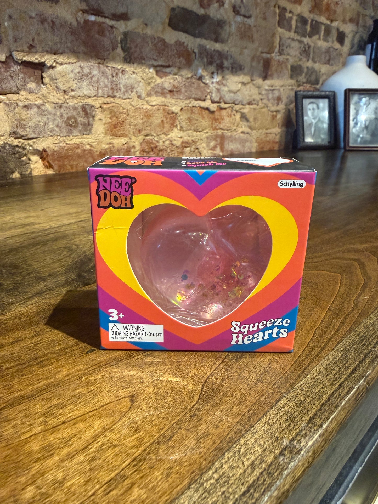 Glitter Heart Squishy