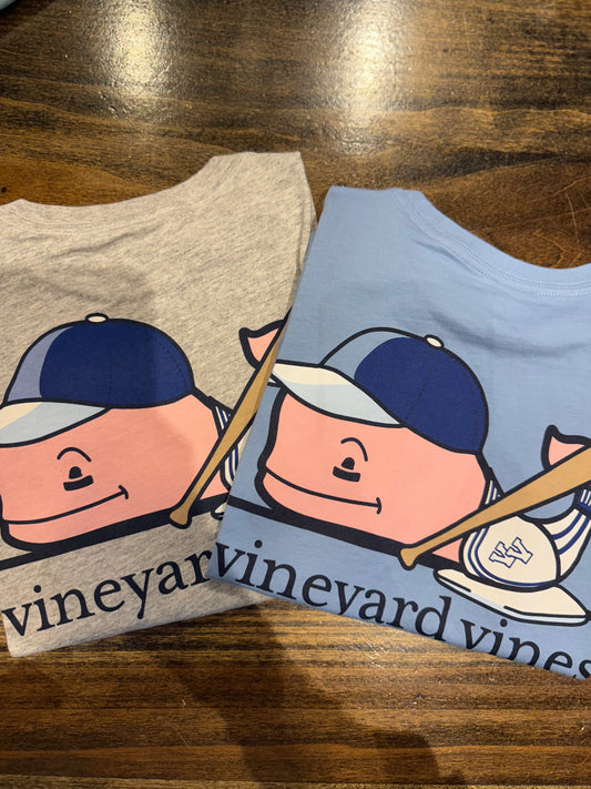 Boys' Baseball Player SS Pocket Tee