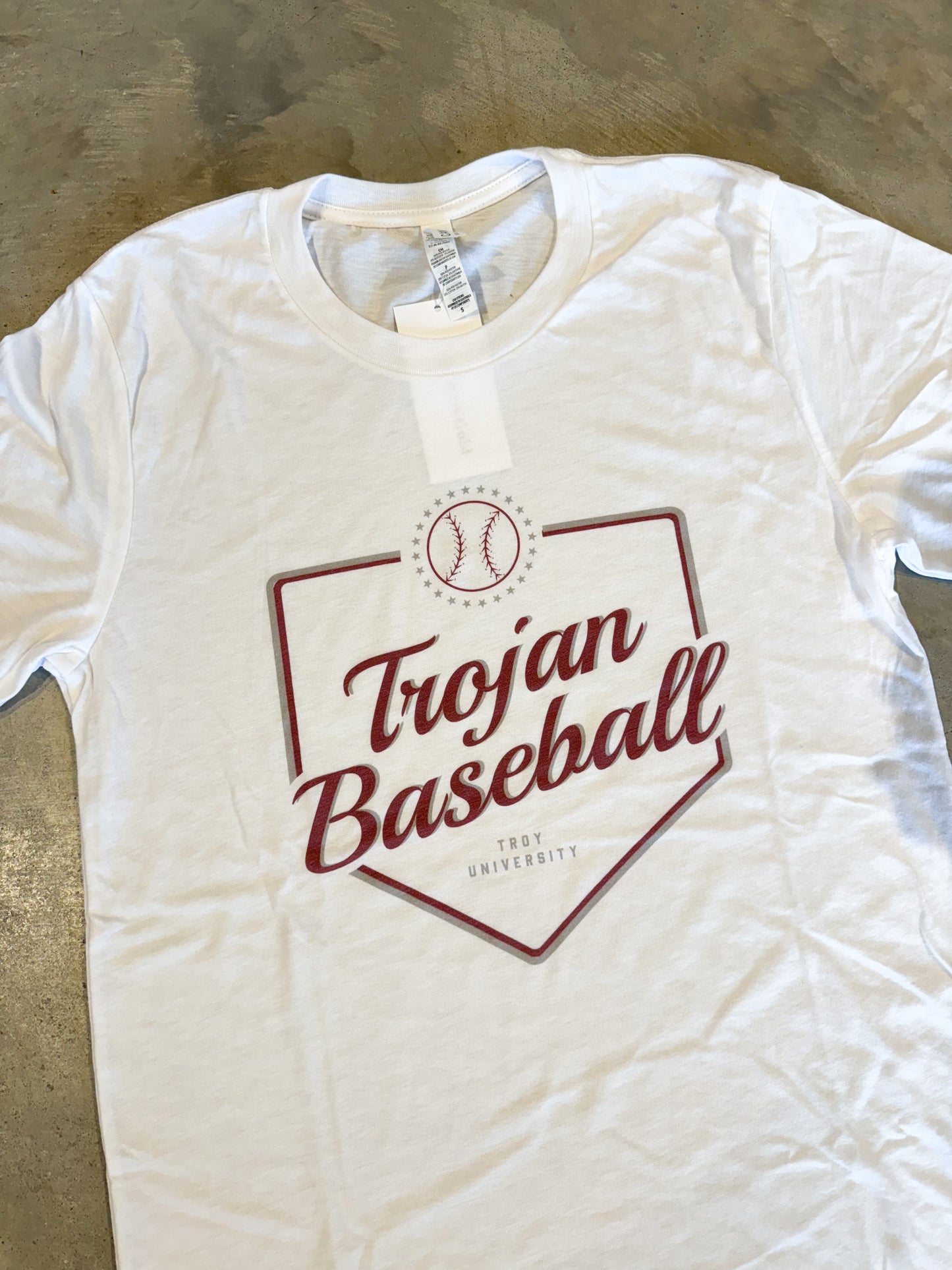 Troy Baseball Tee