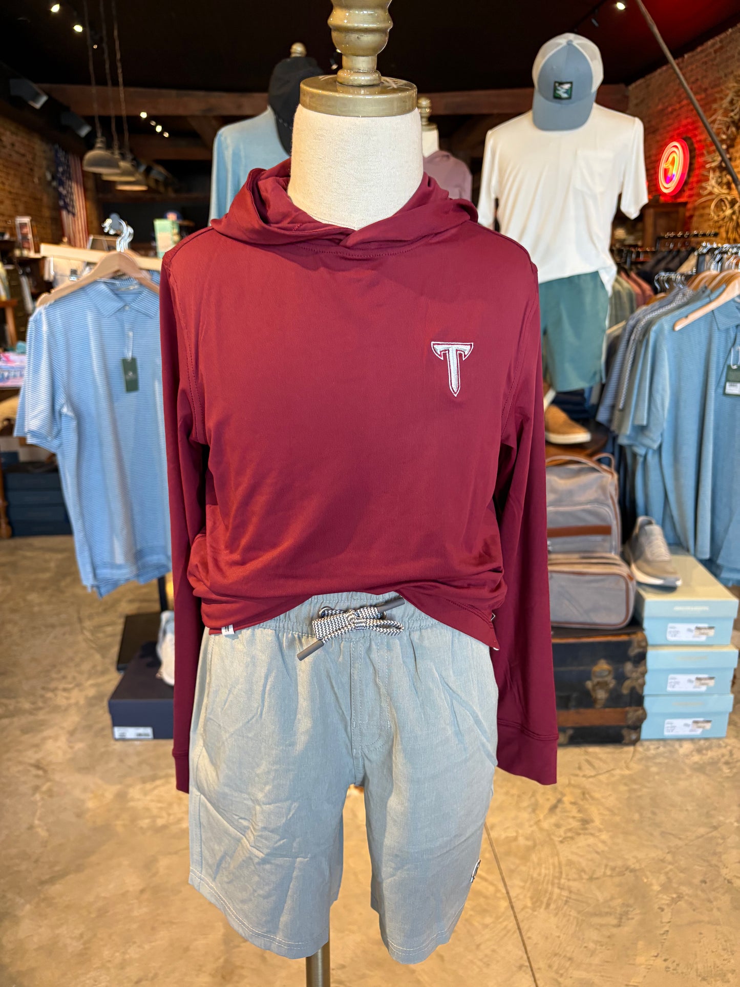 Boys Durrant Power T Hoodie