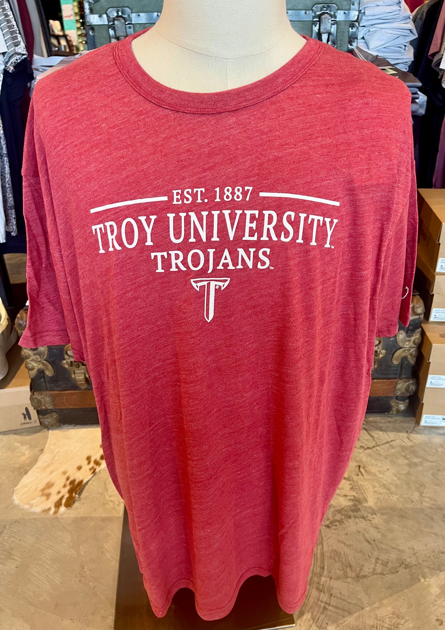 Victory Falls Tee- Troy University Vintage