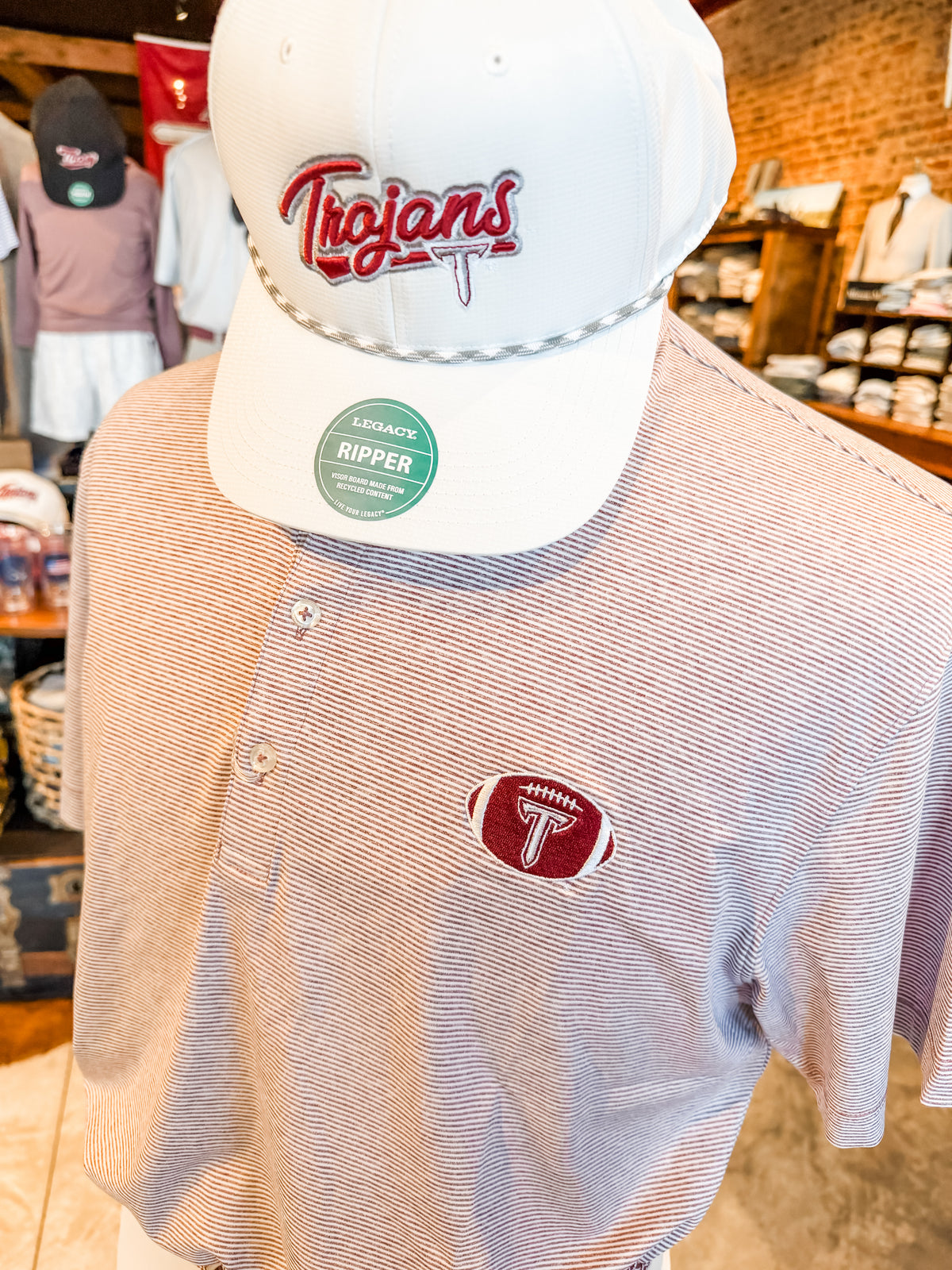 Troy Football Lyndonn Polo