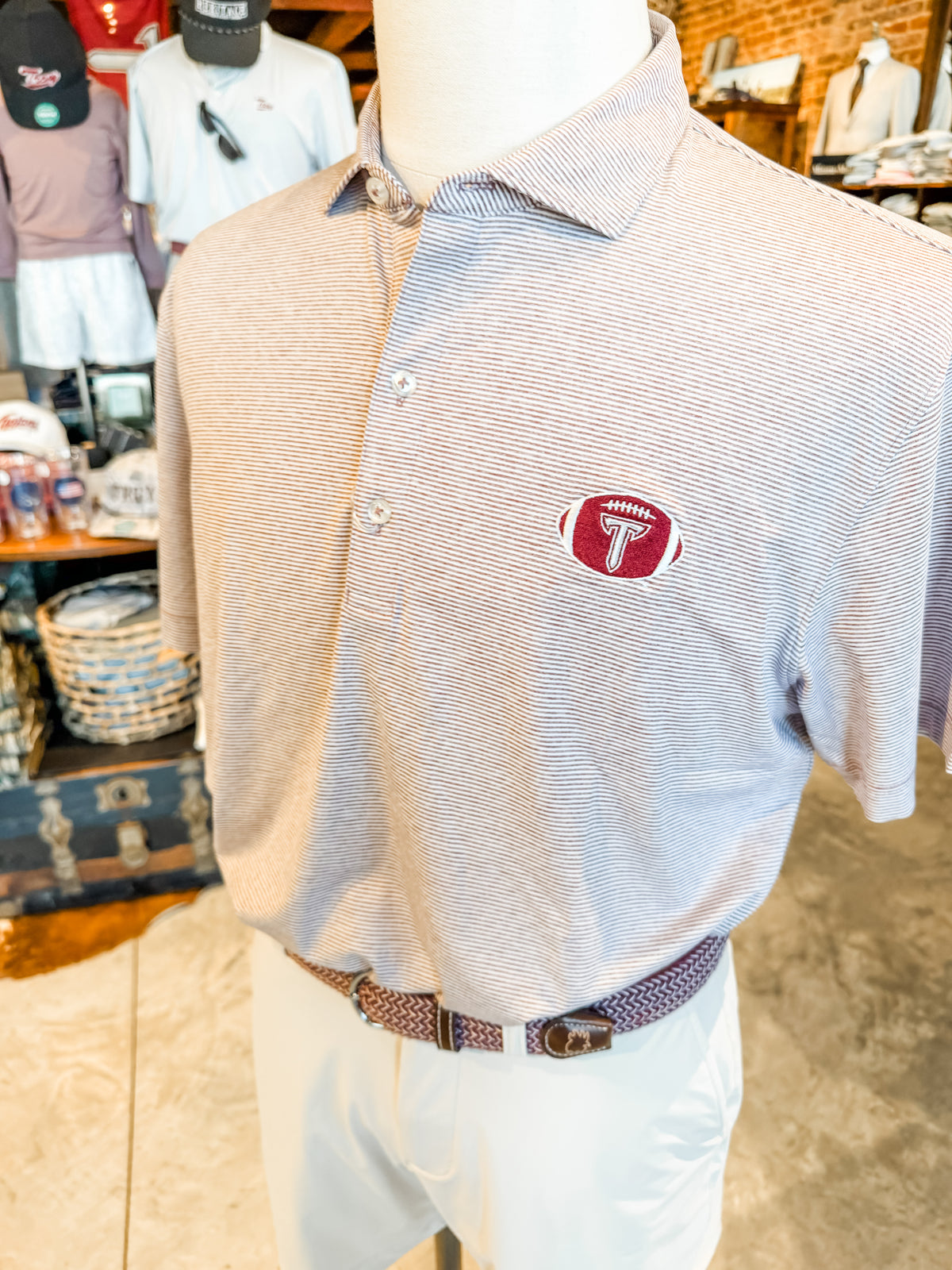Troy Football Lyndonn Polo