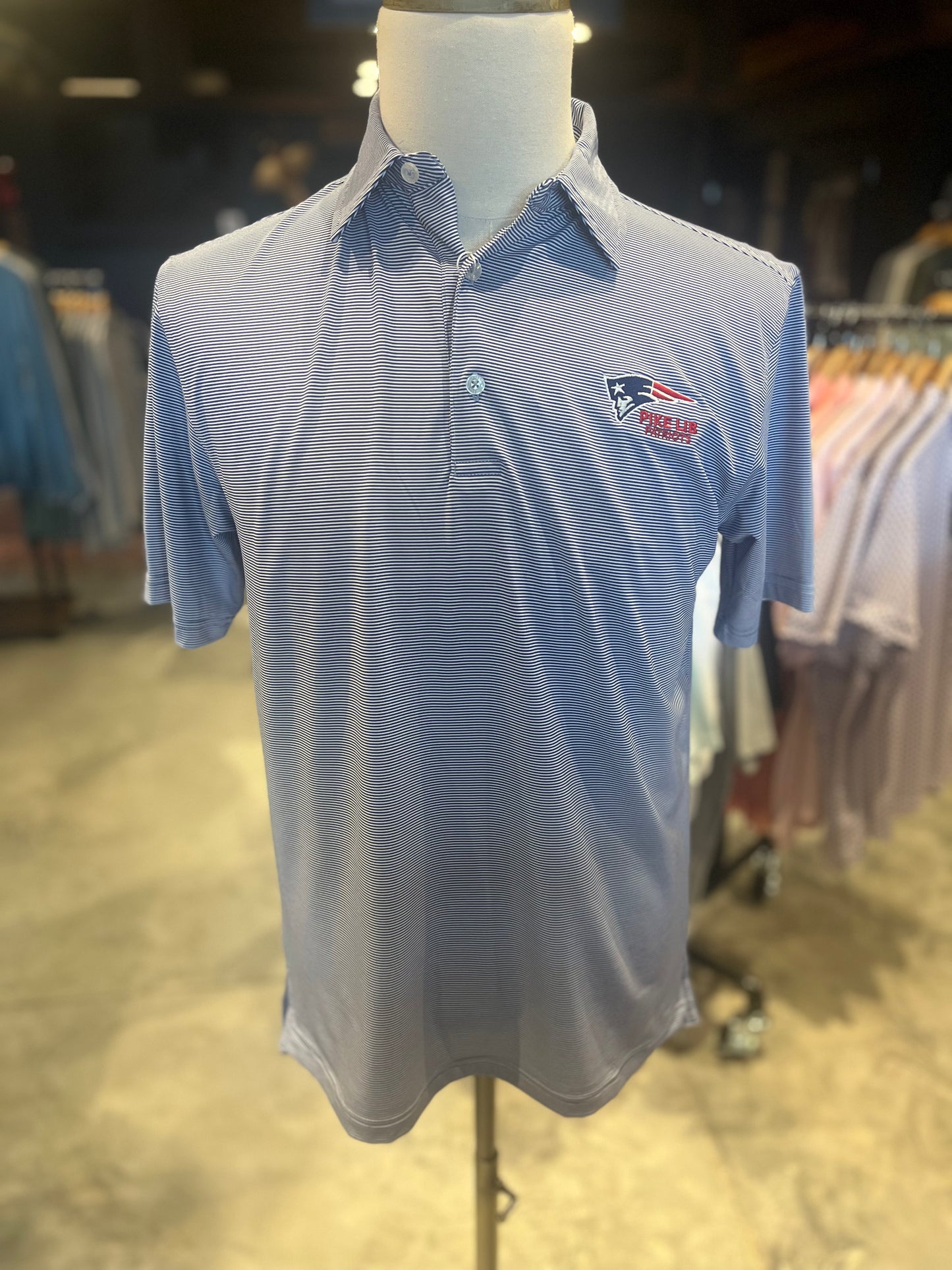 Pike Lib Pinstripe Polo