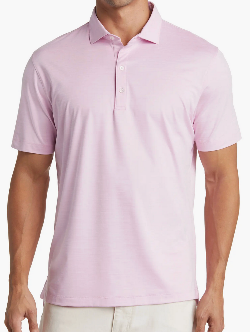 Huron Solid Performance Polo Bahama Mama