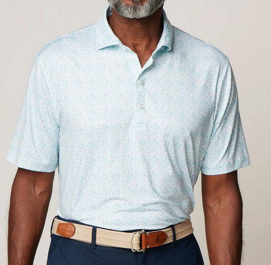 Kilmer Printed Featherweight Performance Polo