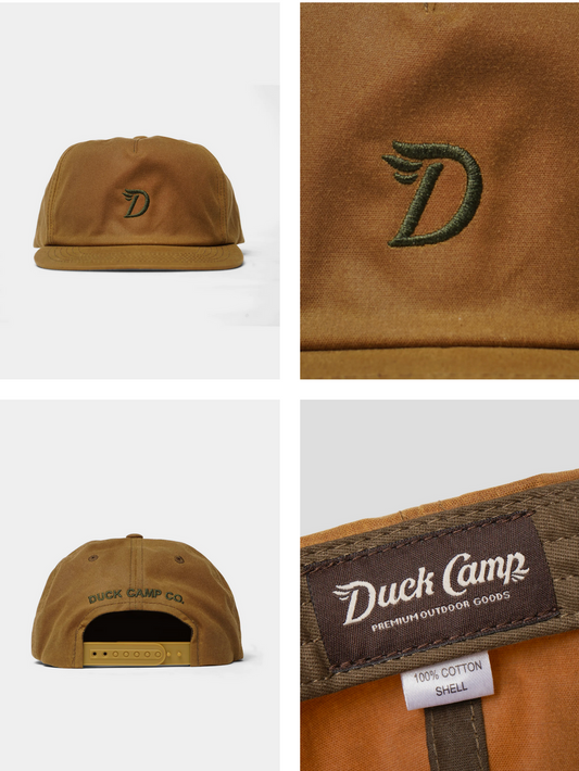 Duck Camp Waxed Cap- Sandstone