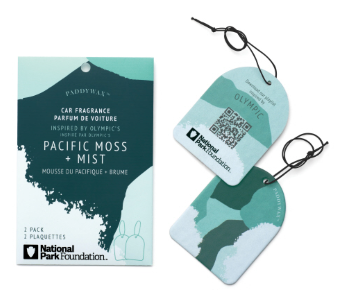 Parks Car Fragrance Pacific Moss + Mist