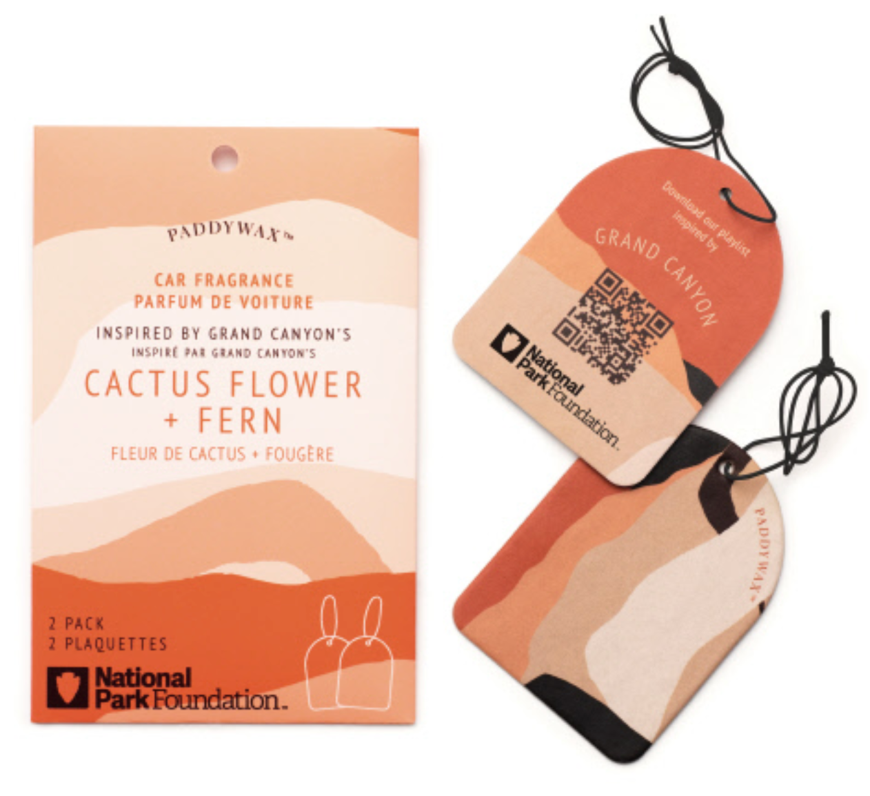 Parks Car Fragrance Cactus Flower + Fern