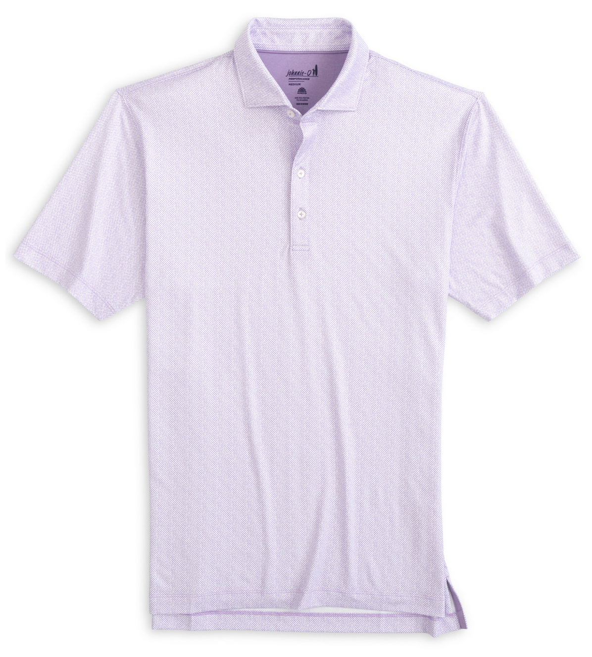 Hinson Printed Jersey Performance Polo