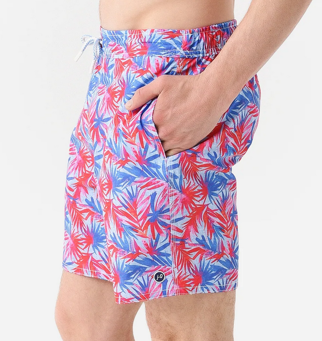 Elastic Waist 7" Swim Trunk {Cabos}