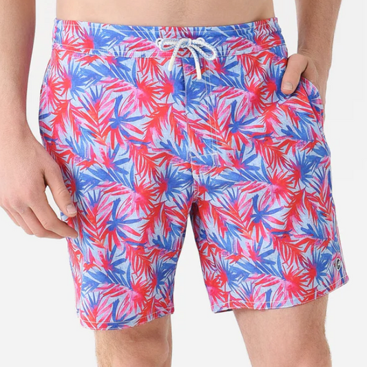 Elastic Waist 7" Swim Trunk {Cabos}