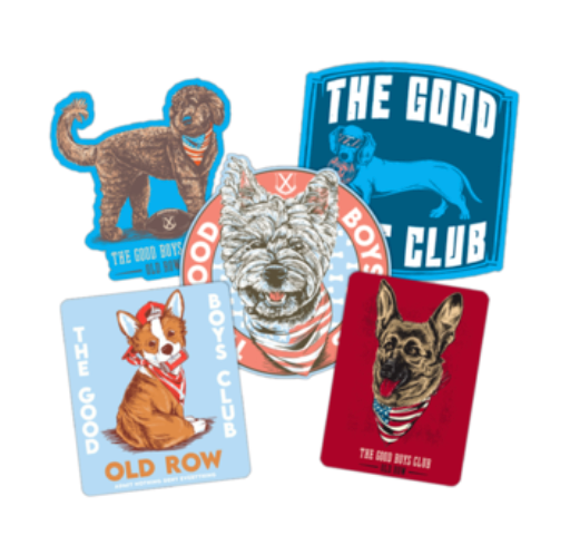 Old Row- Good Boys Club Stickers