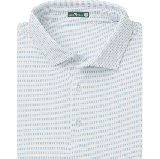 Celestial Jacquard Performance Polo