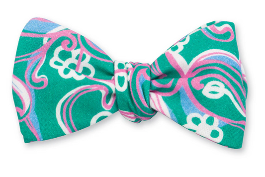 Green Bonjour Bow Tie