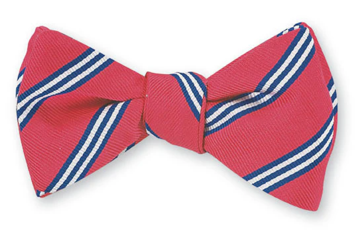 Brooks Striped Bow Tie